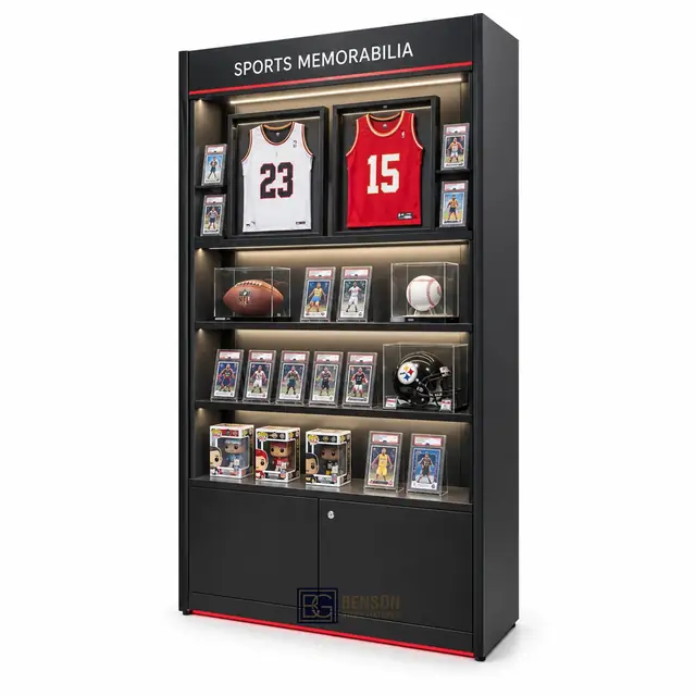 Sports Card & Memorabilia Cases — BENSON fixture reference