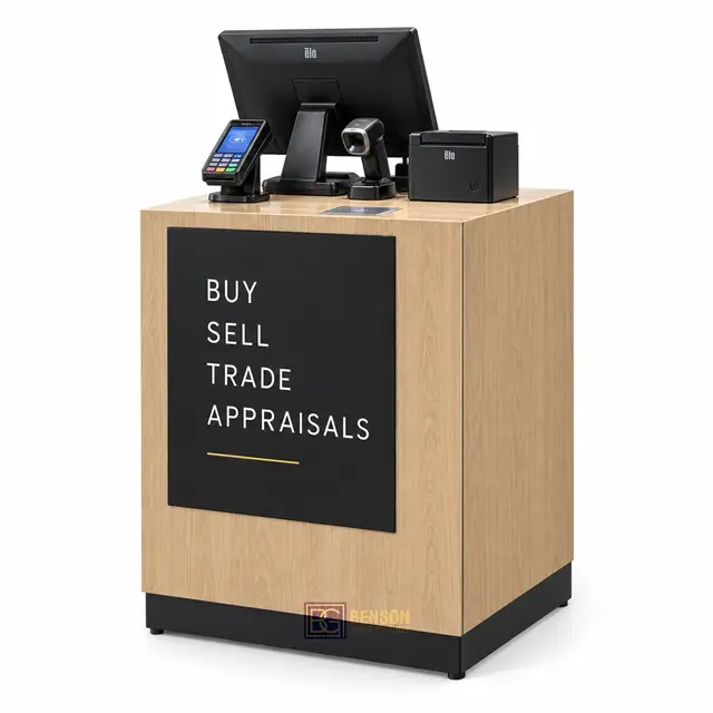Card Shop Checkout Counters — BENSON fixture reference